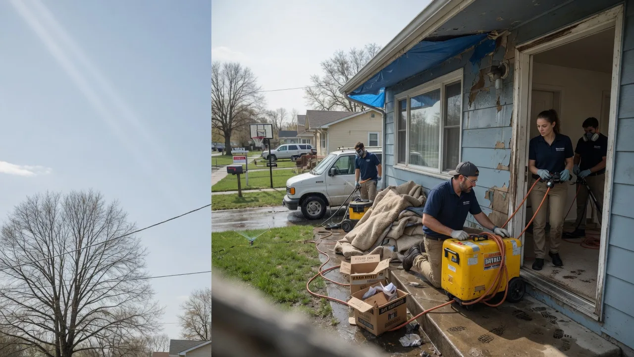 Basement Flood Cleanup in Wildersville, TN near me